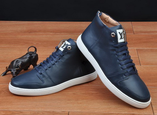 LV High-Top Fashion Men Shoes--100